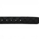 Cinturón de Pirarucu Con Hebilla Metálica Texas Negro Matte - TMXB208004 - Tanner Mark Boots