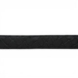 Cinturón de Pirarucu Con Hebilla Metálica Texas Negro Matte - TMXB208004 - Tanner Mark Boots