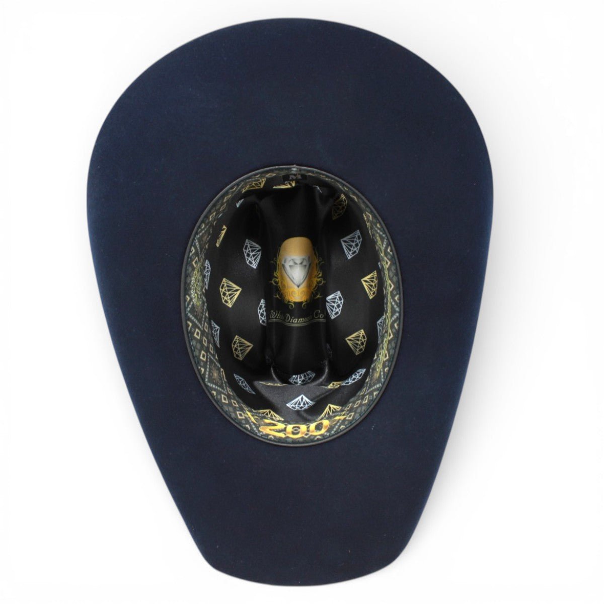 Cowboy Felt Hat 200X Sinaloa Style in Red WD - 549 - White Diamonds Boots