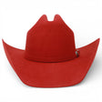 Cowboy Felt Hat 200X Sinaloa Style in Red WD - 550 - White Diamonds Boots