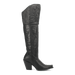 Dan Post Women's Jilted Snip Toe Leather Tall Boots - Black - Dan Post Boots