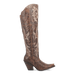 Dan Post Women's Jilted Snip Toe Leather Tall Boots - Brown - Dan Post Boots