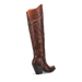 Dan Post Women's Seductress Snip Toe Leather Tall Boots - Chestnut - Dan Post Boots