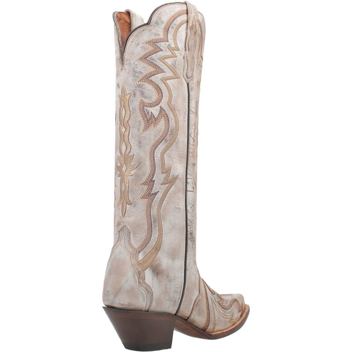 Dan Post Women's Silvie Snip Toe Leather Boots - Bone - Dan Post Boots