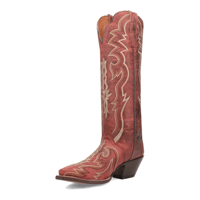 Dan Post Women's Silvie Snip Toe Leather Boots - Red - Dan Post Boots