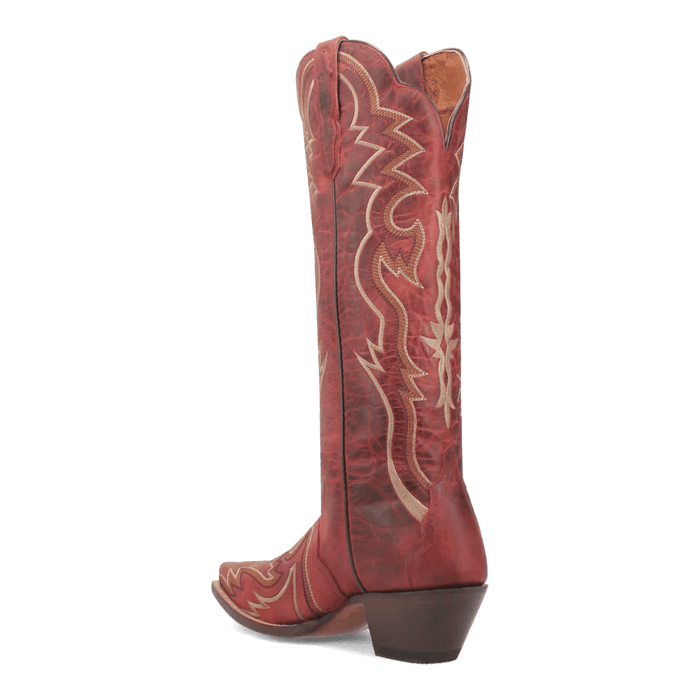 Dan Post Women's Silvie Snip Toe Leather Boots - Red - Dan Post Boots