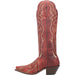 Dan Post Women's Silvie Snip Toe Leather Boots - Red - Dan Post Boots