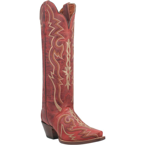 Dan Post Women's Silvie Snip Toe Leather Boots - Red - Dan Post Boots