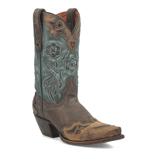 Dan Post Women's Vintage Bluebird Snip Toe Leather Boots - Chocolate - Dan Post Boots