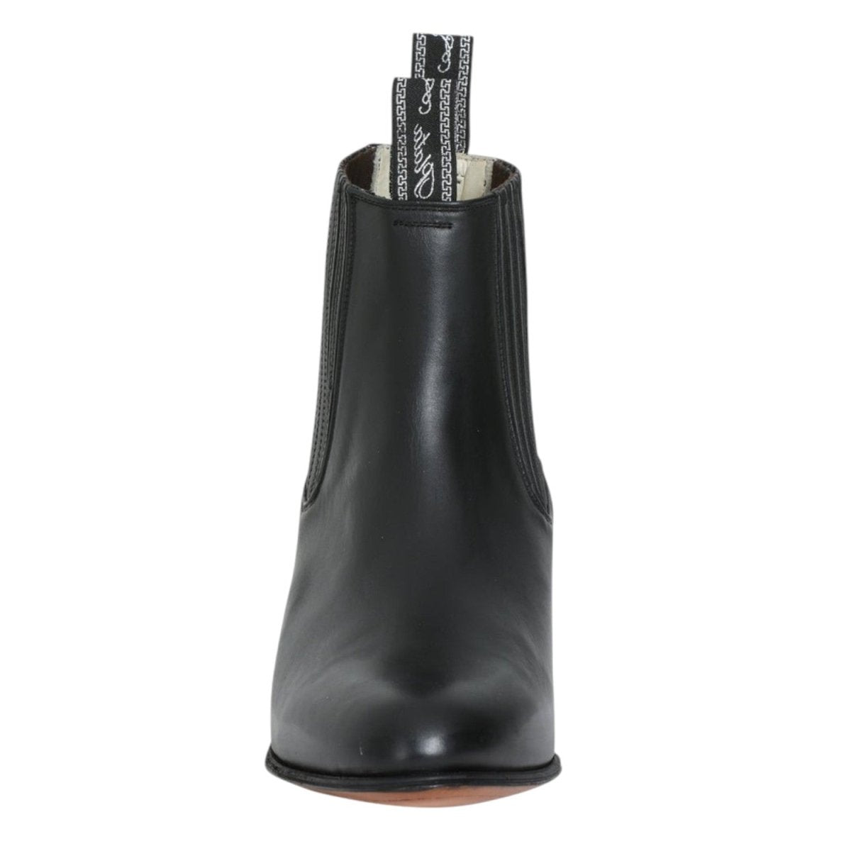 El Canelo - Charro Ankle Boot - Atlas Black 232 - Diana Zapateria Inc