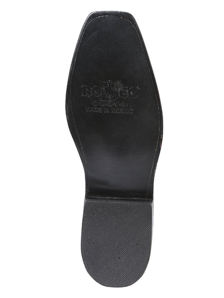 El General Biker Boot - Waxy Black 134 - Diana Zapateria Inc