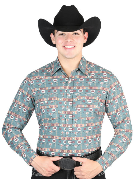 El General Dark Green Western Shirt 44310 CABALLERO / M El General Dark Green Western Shirt 44310 CABALLERO / M