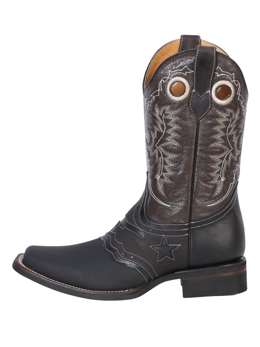 The General Rodeo Boot - Keblar Black 33308 – CaballoBronco.com