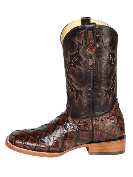 El General Rodeo Boot Monster Fish Brown 44116 - Diana Zapateria Inc