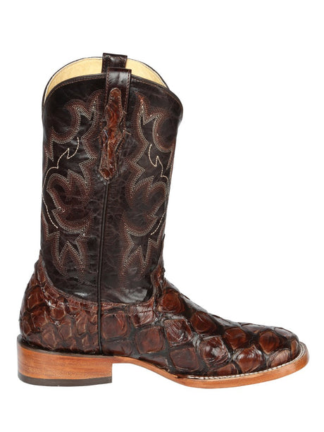 El General Rodeo Boot Monster Fish Brown 44116 - Diana Zapateria Inc
