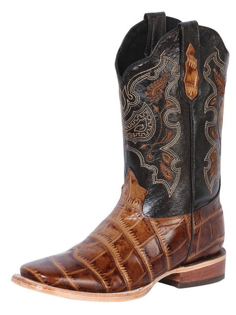 El General Rodeo Boot - Printed Caiman Light Brown 41794 - Diana Zapateria Inc