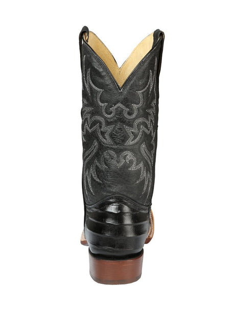 El General Rodeo - Printed Alligator leather boots - Black 44938 - Diana Zapateria Inc