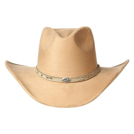 El General Suede Western Hat Camel 44251 - Diana Zapateria Inc
