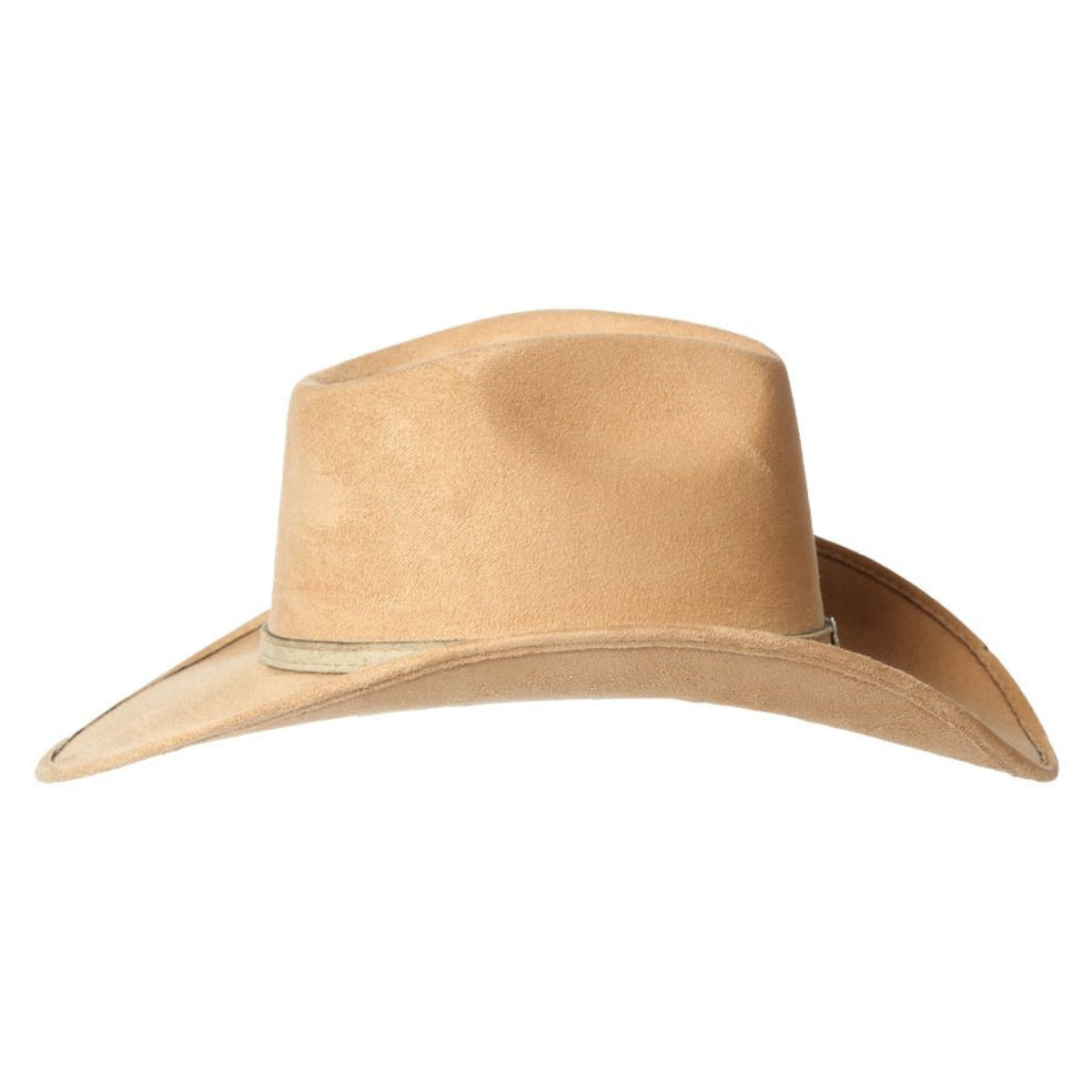 The General Suede Western Hat Camel 44251