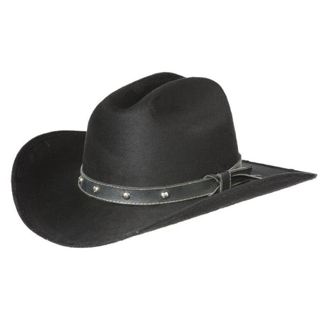 El General Suede Western Kids Hat Black 44243 - Diana Zapateria Inc