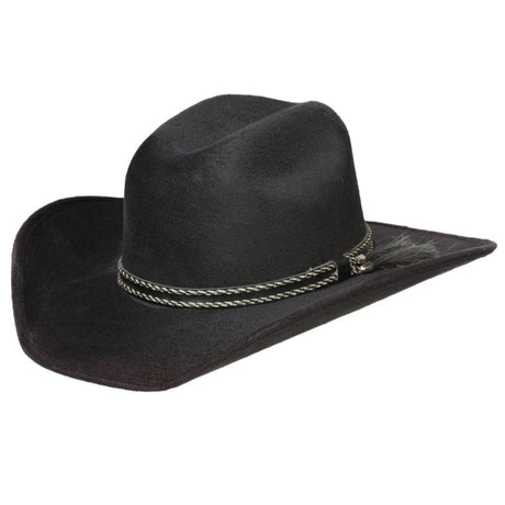 El General Suede Western Kids Hat Black 44247 - Diana Zapateria Inc