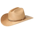 El General Suede Western Kids Hat Camel 44245 - Diana Zapateria Inc