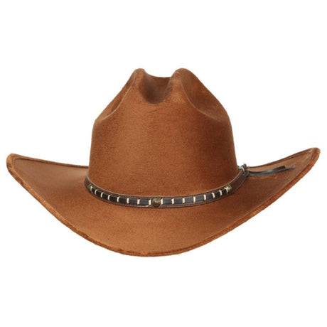 El General Suede Western Kids Hat Tabacco 44244 - Diana Zapateria Inc