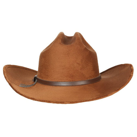 El General Suede Western Kids Hat Tabacco 44244 - Diana Zapateria Inc