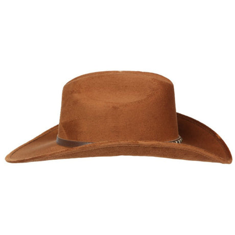 El General Suede Western Kids Hat Tabacco 44244 - Diana Zapateria Inc
