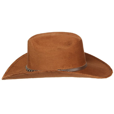 El General Suede Western Kids Hat Tabacco 44244 - Diana Zapateria Inc