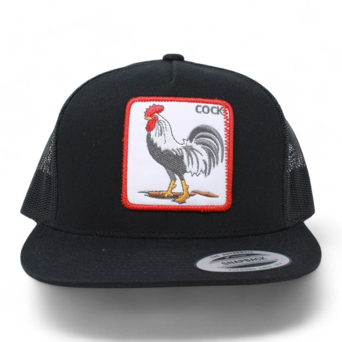 Embroidered Patch Trucker Hat - Tombstone