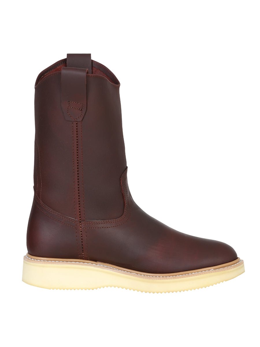 Establo Men’s Work Boot Grasso Leather - Shedron 318 - Diana Zapateria Inc