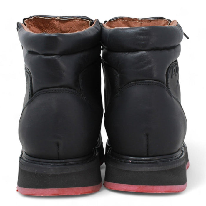 Forza Square Toe Work Boots with Double Zipper - Tanner Mark Boots