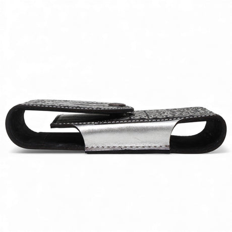 Funda para Smartphone de Cuero Corte Laser Original Virgen De Guadalupe en Plata - A&A Boots