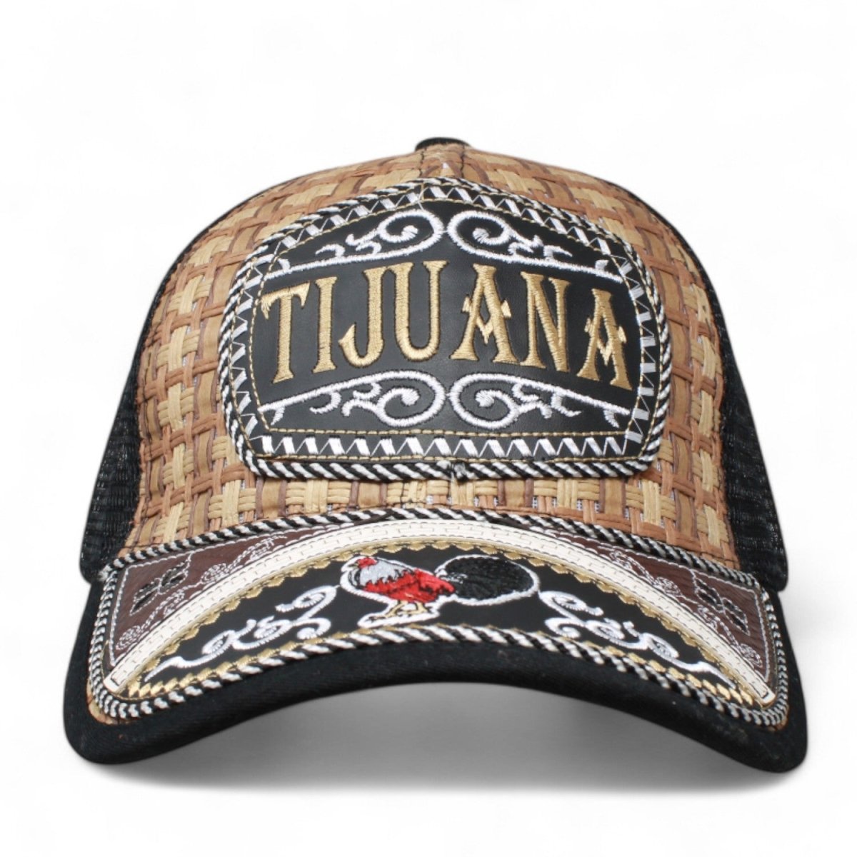 COPY - Mexican embroidery hat Sombrero Gamuza Bordado main image 2