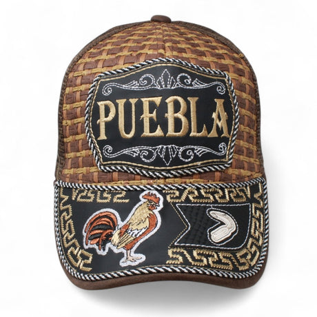 Gorra Artesanal con Bordado de los Estados de Mexico - La Carreta