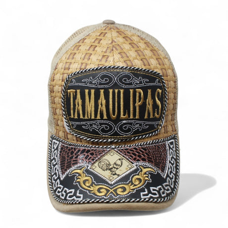 Gorra Artesanal con Bordado de los Estados de Mexico - La Carreta