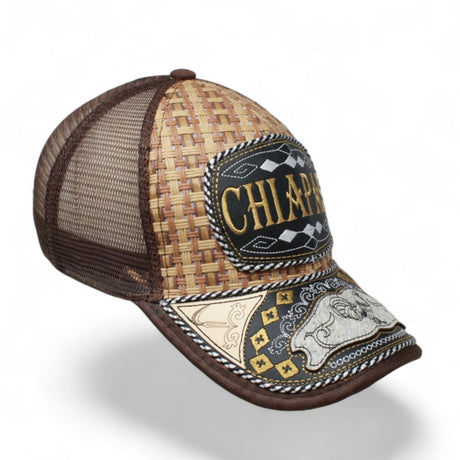 Gorra Artesanal con Bordado de los Estados de Mexico - La Carreta