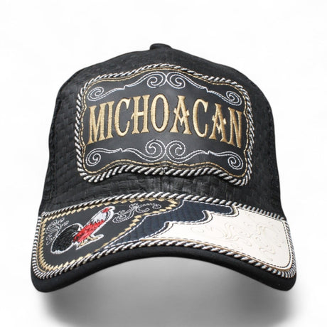 Gorra Artesanal con Bordado de los Estados de Mexico - La Carreta