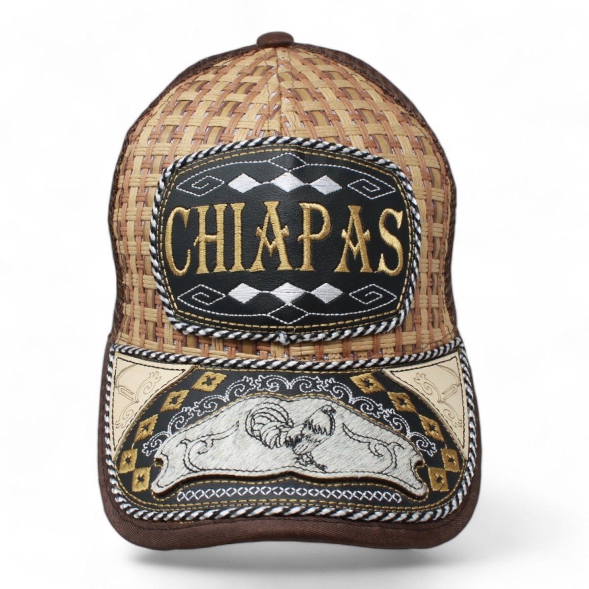 Gorra Artesanal con Bordado de los Estados de Mexico - La Carreta