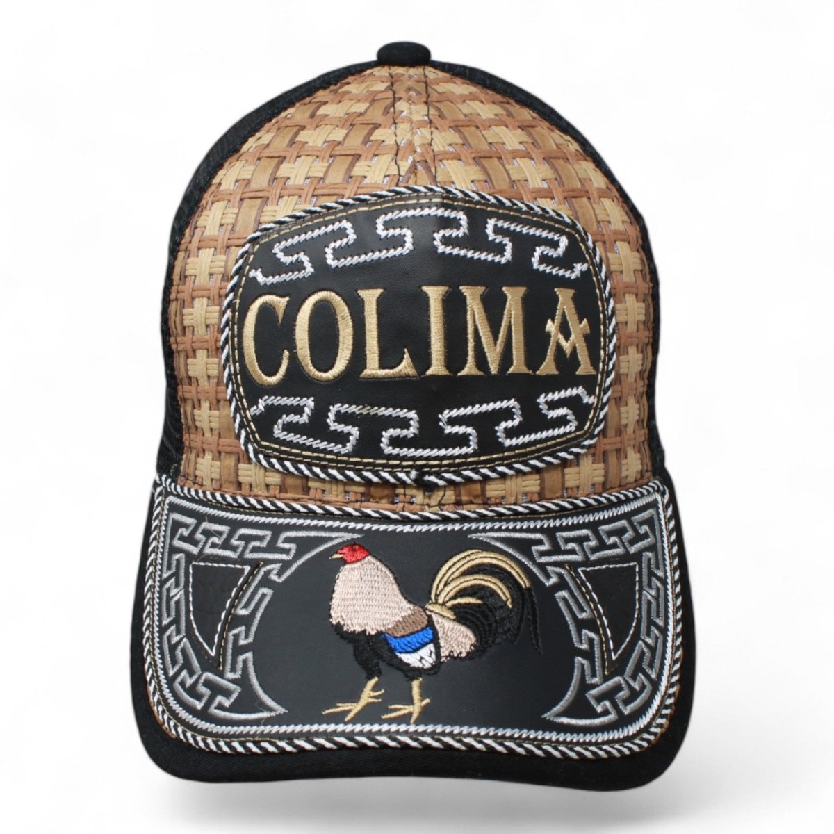 Gorra Artesanal con Bordado de los Estados de Mexico - La Carreta