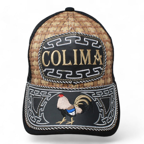 Gorra Artesanal con Bordado de los Estados de Mexico - La Carreta