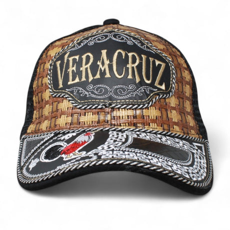 Gorra Artesanal con Bordado de los Estados de Mexico - La Carreta