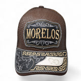 Gorra Artesanal con Bordado de los Estados de Mexico - La Carreta