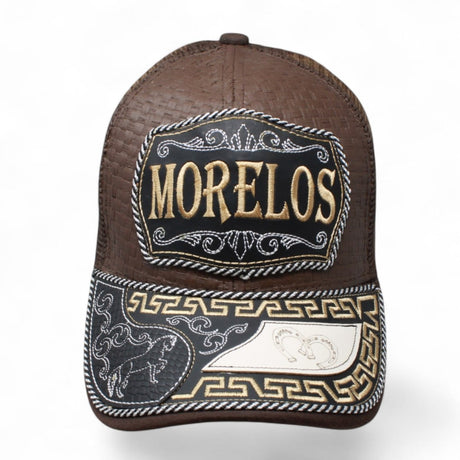 Gorra Artesanal con Bordado de los Estados de Mexico - La Carreta