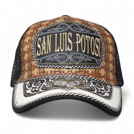 Gorra Artesanal con Bordado de los Estados de Mexico - La Carreta