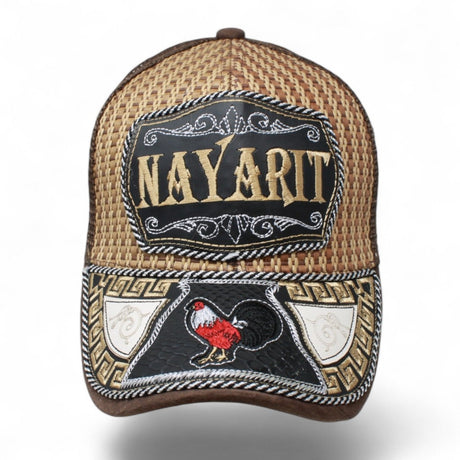 Gorra Artesanal con Bordado de los Estados de Mexico - La Carreta