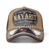 Gorra Artesanal con Bordado de los Estados de Mexico - La Carreta