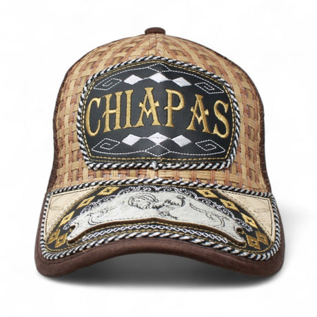 Gorra Artesanal con Bordado de los Estados de Mexico - La Carreta