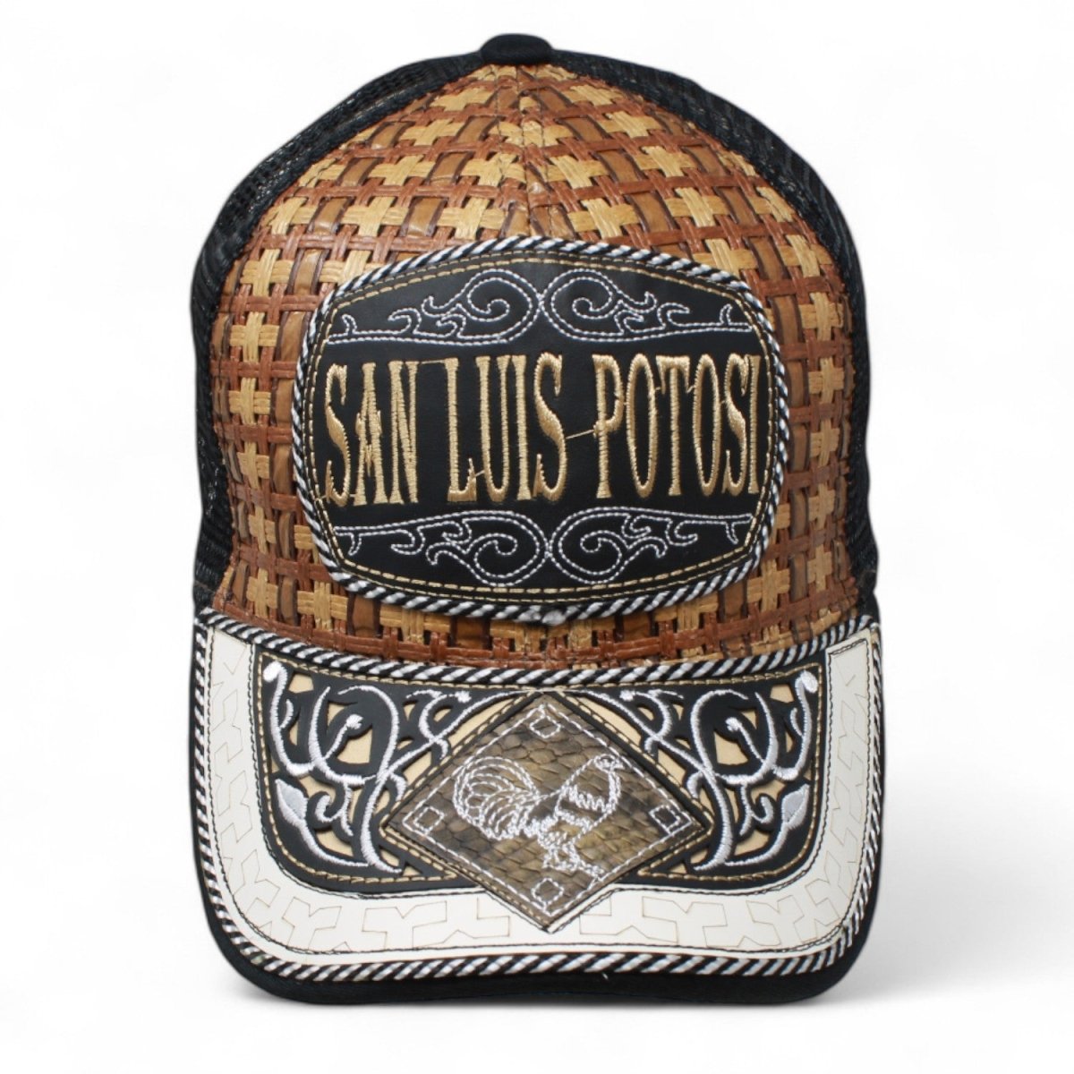 Gorra Artesanal con Bordado de los Estados de Mexico - La Carreta